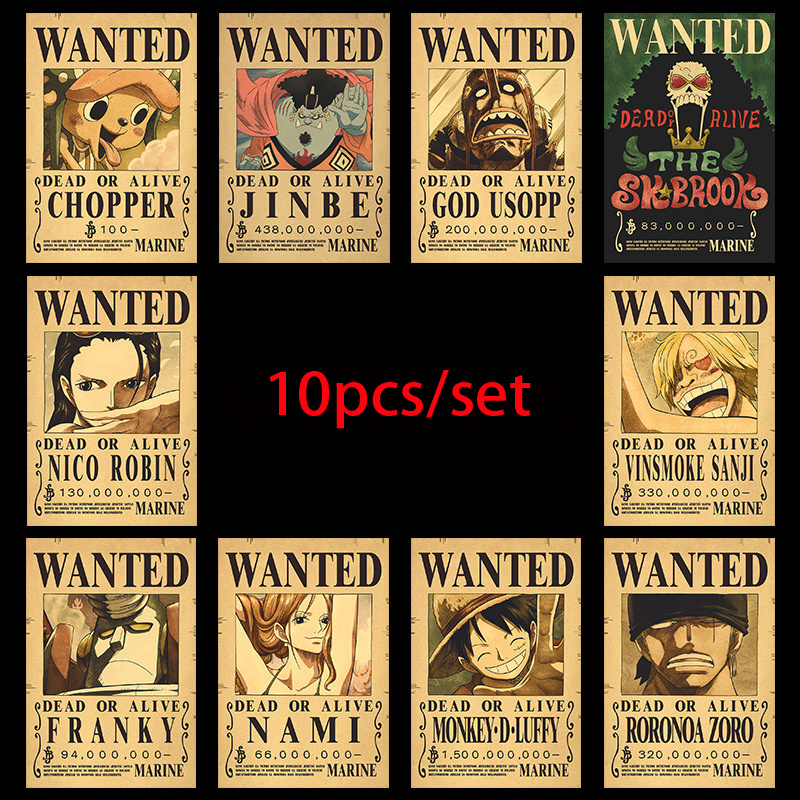 Zoro Anime Merchandise - 10pcs Anime One Piece Luffy 3