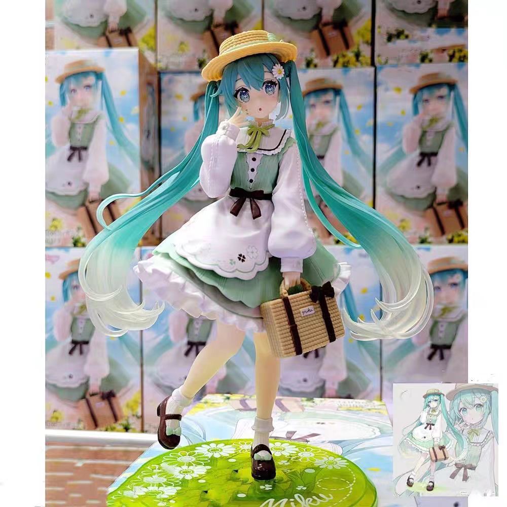 Anime Girl Merchandise - Hatsune Miku figure pastoral style Hatsune