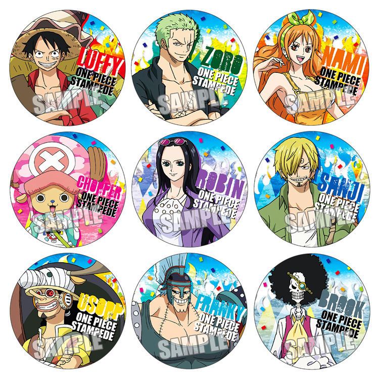 Zoro Anime Merchandise - One Piece Film Stampede Anime Badge