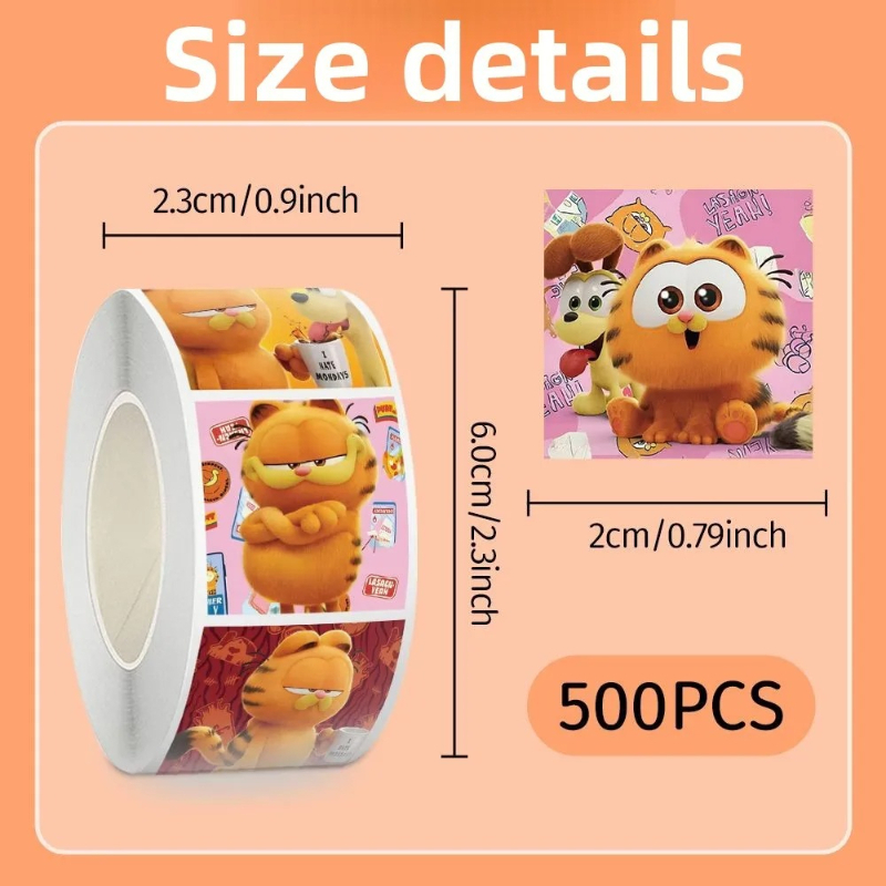 Garfield cartoon cute 500pcs r - đánh giá và giá Anime Merchandise Wholesale