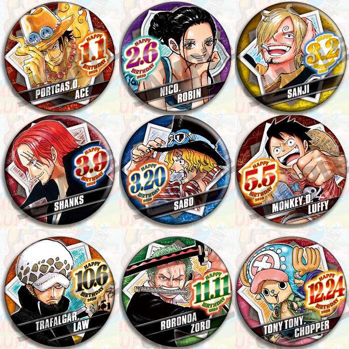 One Piece Anime Badge Set Offi - đánh giá và giá Official Merchandise Anime