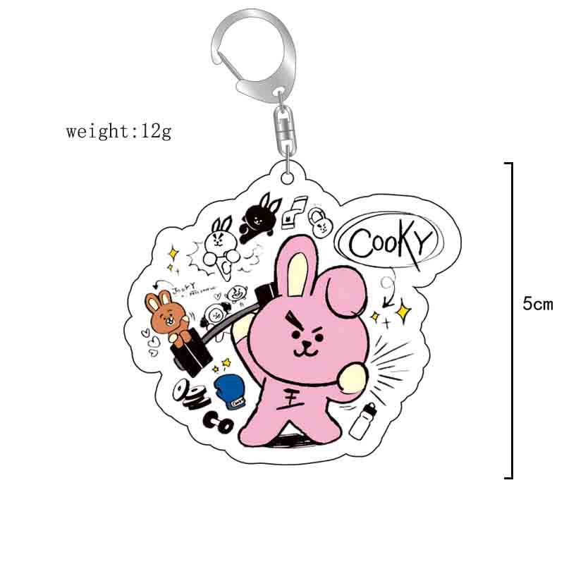 BT21 anime cartoon cute acryli - đánh giá và giá Anime Girl Merchandise