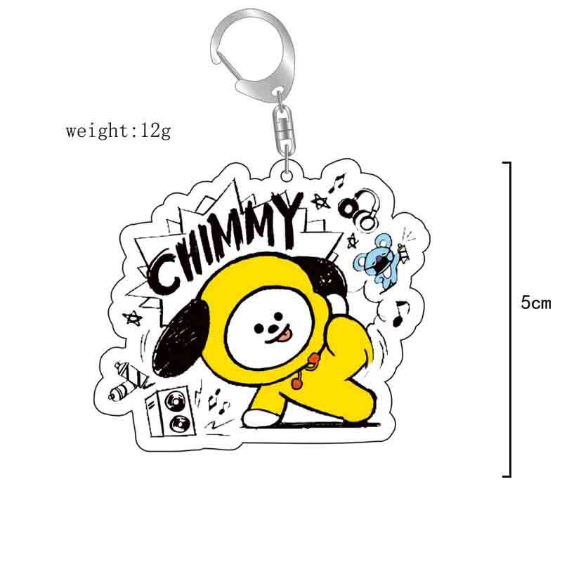 BT21 anime cartoon cute acryli - đánh giá và giá Anime Girl Merchandise