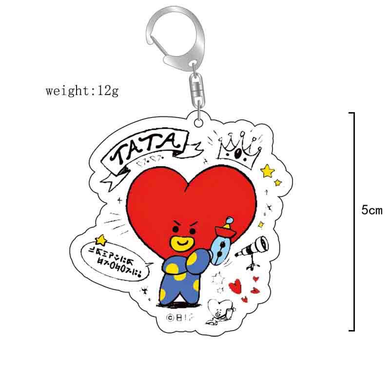 BT21 anime cartoon cute acryli - đánh giá và giá Anime Girl Merchandise