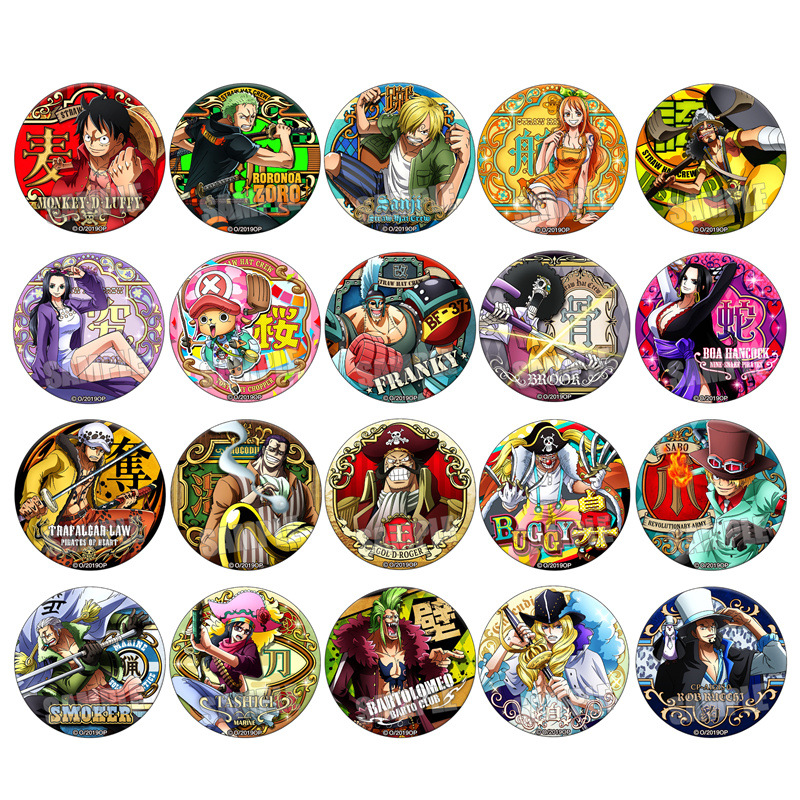 One Piece Anime Badge Luffy Ba - đánh giá và giá Anime Merchandise Business