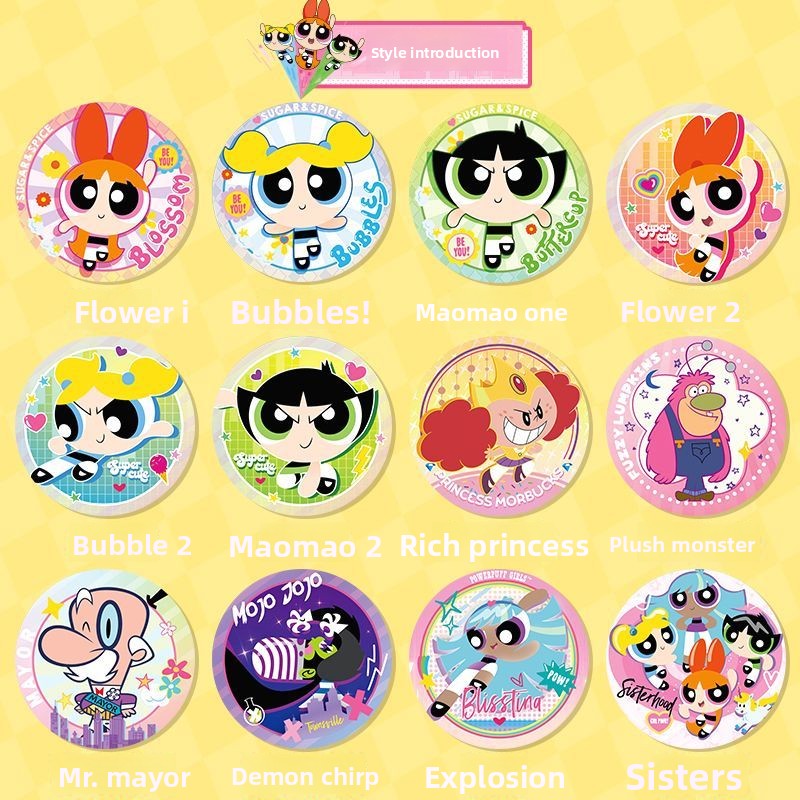 Full Box of Official Powerpuff - đánh giá và giá Official Merchandise Anime