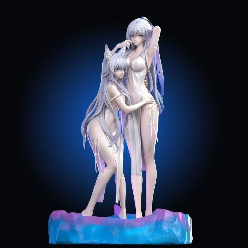 Pretty girl anime Bai Heng&Mir - đánh giá và giá Anime Girl Merchandise