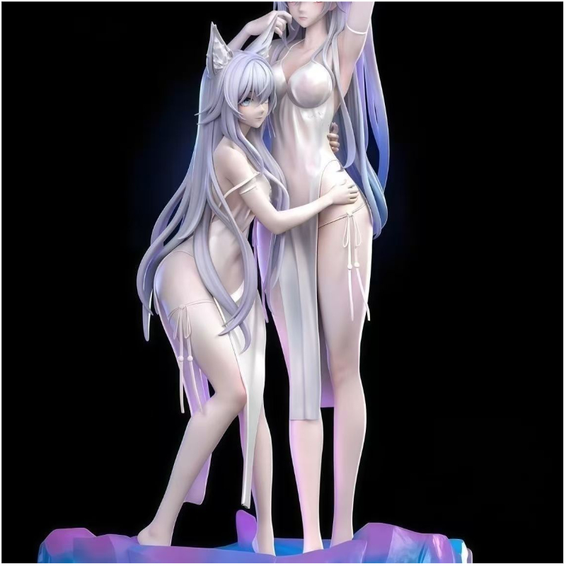 Pretty girl anime Bai Heng&Mir - đánh giá và giá Anime Girl Merchandise
