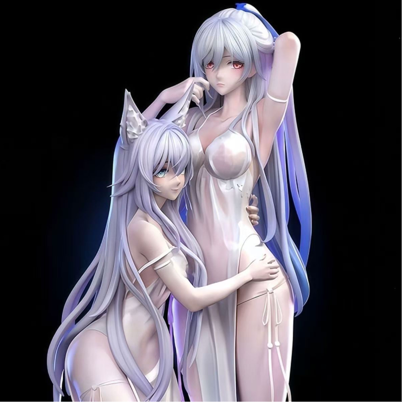Pretty girl anime Bai Heng&Mir - đánh giá và giá Anime Girl Merchandise