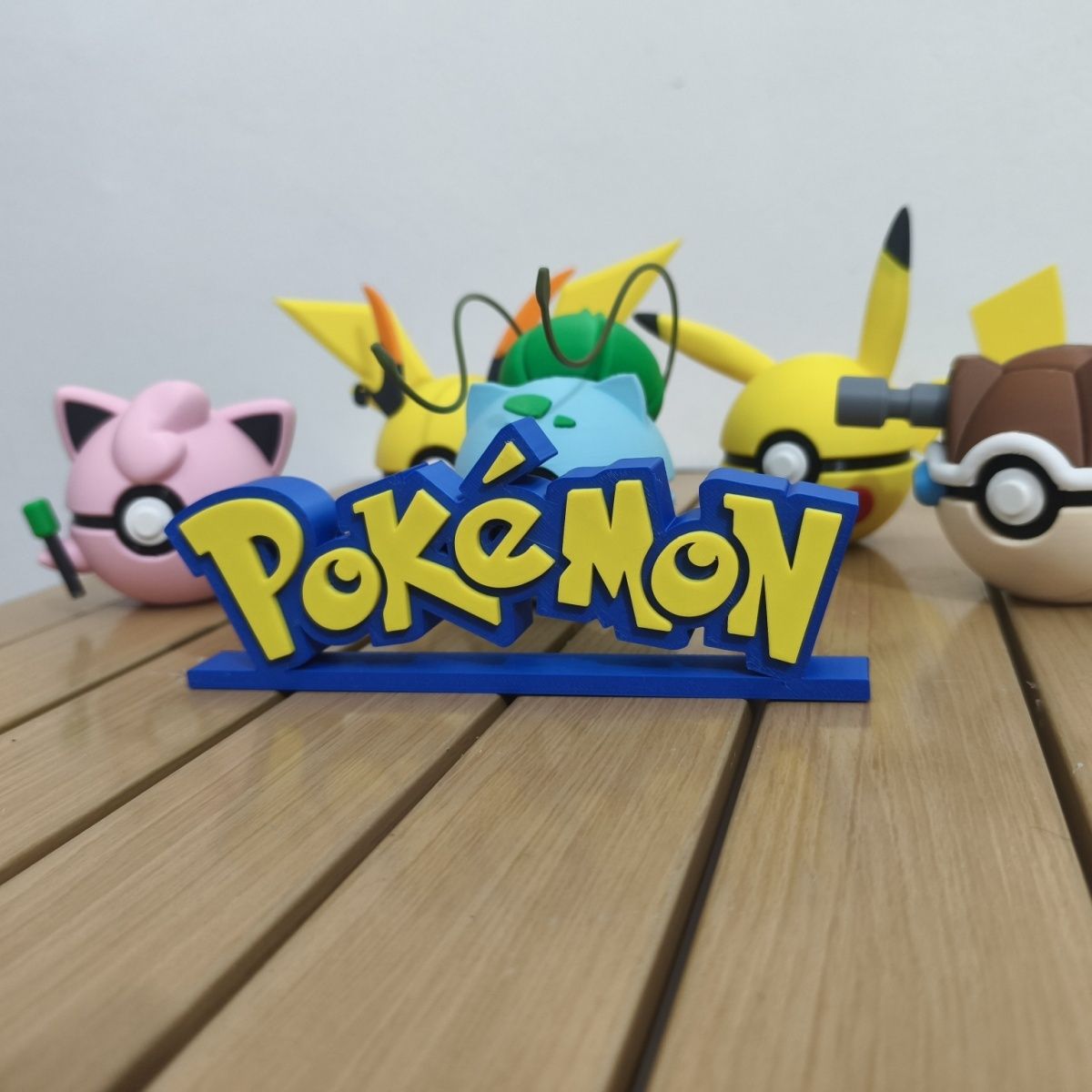 Pokemon standee logo display n - đánh giá và giá Anime Merchandise Figures