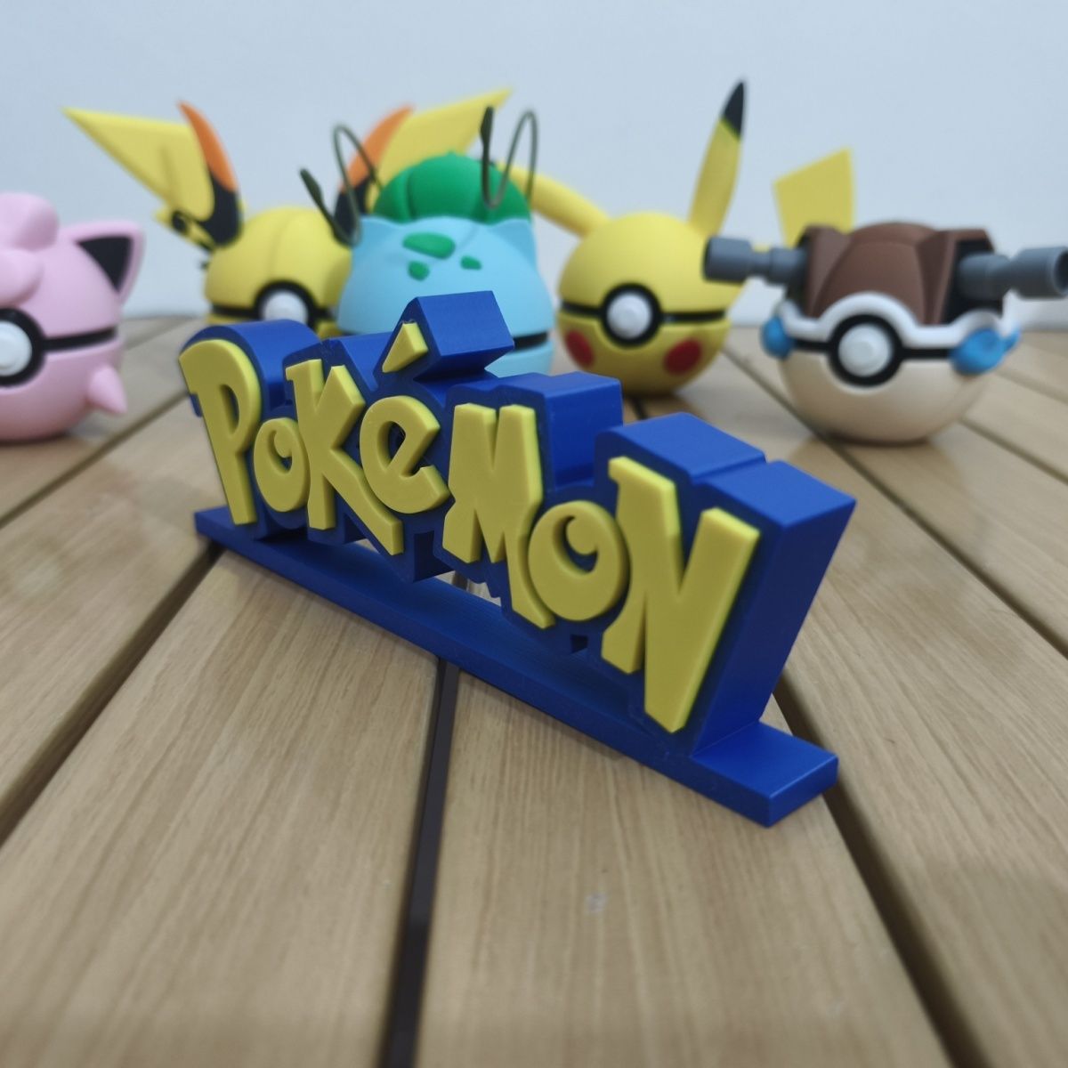 Pokemon standee logo display n - đánh giá và giá Anime Merchandise Figures