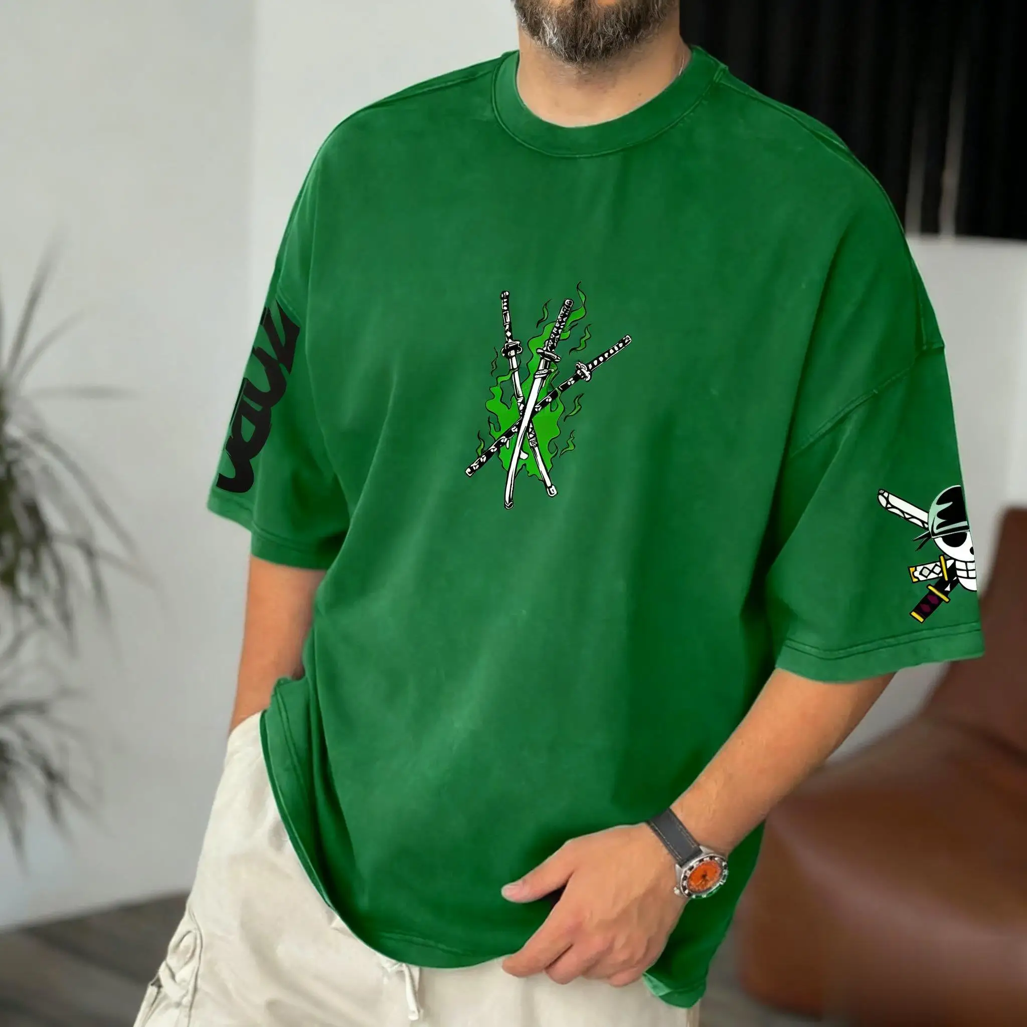 Summer Y2k Anime One Piece Zor - đánh giá và giá Zoro Anime Merchandise